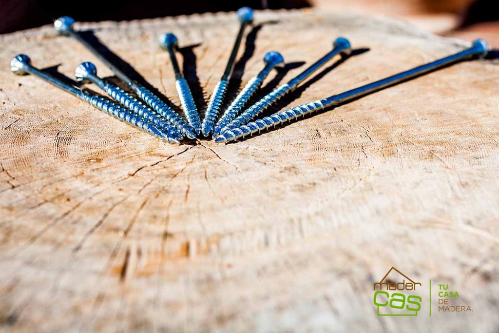 Elementos en construcción de madera