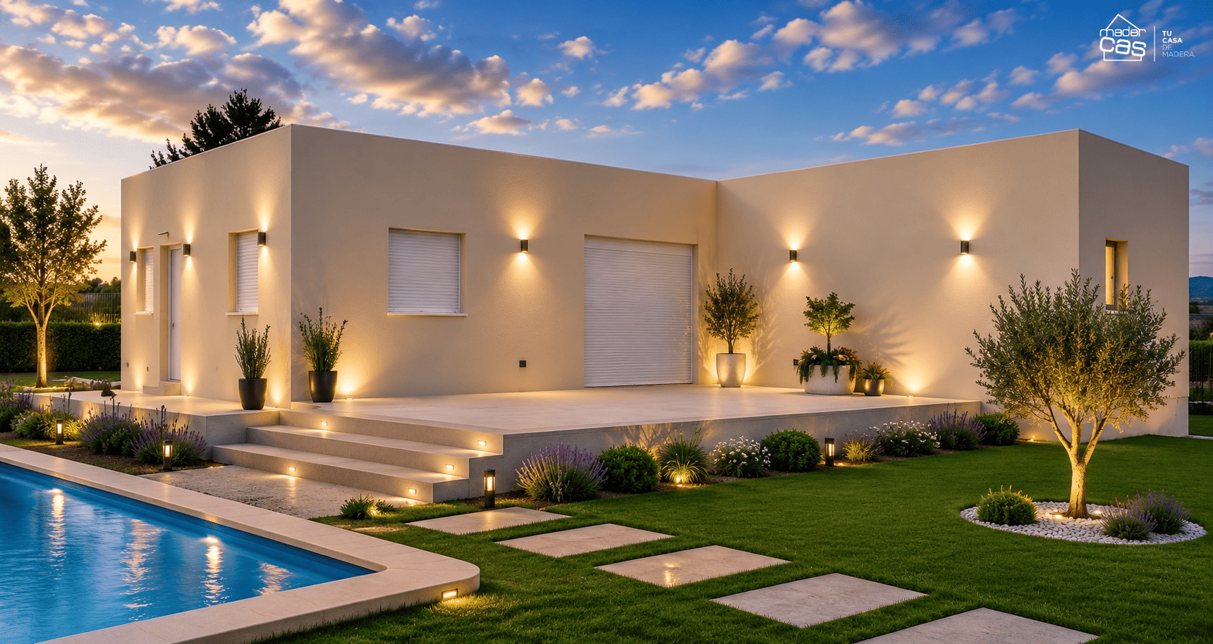 Vivienda tipo cubo de 120 m²